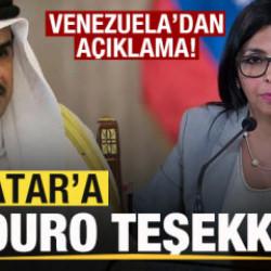 Son dakika: Katar'a 'Maduro' teşekk&uuml;r&uuml;!