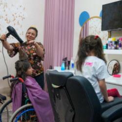 Gaziantep B&uuml;y&uuml;kşehir'e bağlı Engelsiz Yaşam Merkezi, umut olmaya devam ediyor 