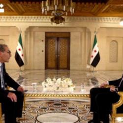 Şara ile yaptıkları r&ouml;portajı yayınlamadılar! B&uuml;y&uuml;k tepki &ccedil;ekti! Suriye'den a&ccedil;ıklama geldi