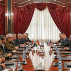 ABD&rsquo;nin Suriye &Ouml;zel Temsilcisi Barrack, Barzani ve SDG elebaşı Abdi ile bir araya geldi