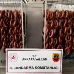Ankara'da 9,7 milyon liralık kayıt dışı gıda operasyonu