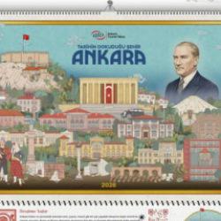 Ankara&rsquo;nın tarihi dokuları ATO&rsquo;nun takviminde 
