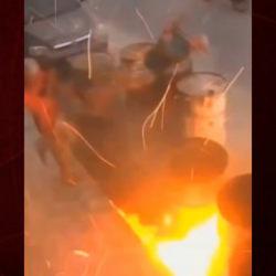 Brezilya'da gaz kontrol&uuml;n&uuml; &ccedil;akmakla yapan gen&ccedil;lerin hazin sonu!