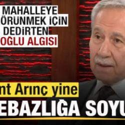 B&uuml;lent Arın&ccedil; yine fitne peşinde! Tepki &ccedil;eken İmamoğlu algısı