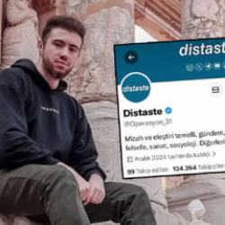 Distaste sayfası y&ouml;neticisi Fahrettin G&ouml;kberk Akbulut g&ouml;zaltında