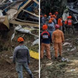 Filipinler'de atık tesisinde heyelan! &Ouml;l&uuml; sayısı arttı