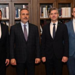 Hakan Fidan'dan Litvanya'da &ouml;nemli temas: 3 &uuml;lke ile ortak toplantı