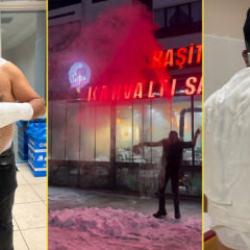 Sivas'ta soğuk hava deneyi hastanede bitti: Meşhur tost&ccedil;u kendini yaktı