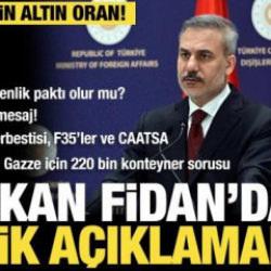 Son dakika.. Bakan Fidan'dan Suriye ve İran i&ccedil;in peş peşe mesajlar