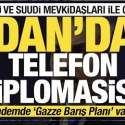 Son dakika...Fidan'dan telefon diplomasisi: &Uuml;rd&uuml;nl&uuml; ve Suudi mevkidaşları ile g&ouml;r&uuml;şt&uuml;