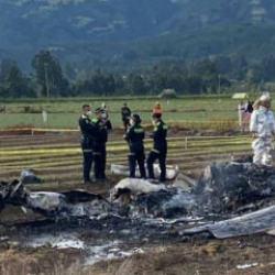 &Uuml;nl&uuml; şarkıcının &ouml;ld&uuml;ğ&uuml; u&ccedil;ak kazasının yeni g&ouml;r&uuml;nt&uuml;leri ortaya &ccedil;ıktı