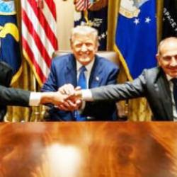 Trump'tan Aliyev ve Paşinyan'a teşekk&uuml;r