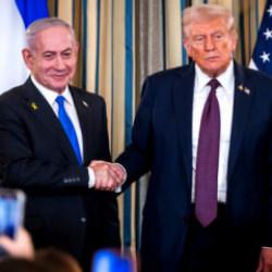 Trump'tan Netanyahu'yu şoke eden a&ccedil;ıklama: &Ouml;v&uuml;nmeyi bırak o bizim malımız