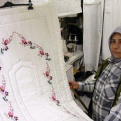 Gaziantep'te veresiye aldığı makineyle iş kurdu