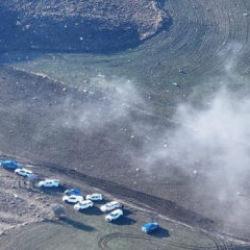 Ankara'da d&uuml;şen Libya u&ccedil;ağında &ouml;n rapor &ccedil;ıktı: Motor &ccedil;alışırken tepeye &ccedil;arpmış!