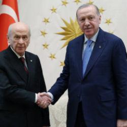 Ankara'da kritik zirve: Cumhurbaşkanı Erdoğan ile Bah&ccedil;eli g&ouml;r&uuml;şmesi sona erdi