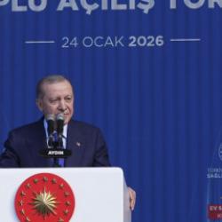 Cumhurbaşkanı Erdoğan Aydın'daki dev a&ccedil;ılışta konuştu: K&uuml;resel d&uuml;zen &ccedil;atırdıyor