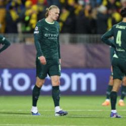 Galatasaray ma&ccedil;ı &ouml;ncesi yıkıldılar! Manchester City'ye Devler Ligi'nde ağır darbe