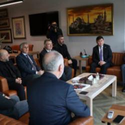 Kazakistan B&uuml;y&uuml;kel&ccedil;isi ve Başkonsolosu&rsquo;ndan Kanal 7 Medya Grubu&rsquo;na ziyaret