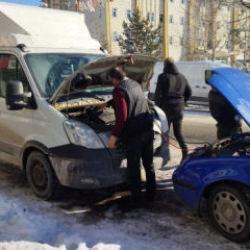 Kentte hayat dondu: Termometreler eksi 30,9 dereceyi g&ouml;sterdi