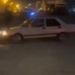 Mersin'de drift atan s&uuml;r&uuml;c&uuml;ye 60 bin 936 lira para cezası