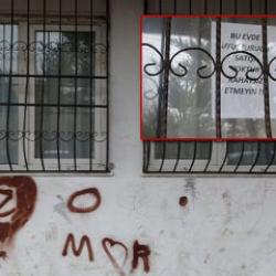 Operasyonların ardından mahalleli camlara not astı: Uyuşturucu bağımlıları evlere dadanmış