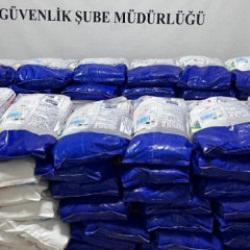 Samsun'da ele ge&ccedil;irildi: Tam 1,1 ton