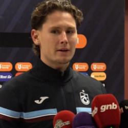 Trabzonspor'un yeni transferi ilk ma&ccedil;ında &ouml;z eleştiri yaptı: 'Benim hatam'