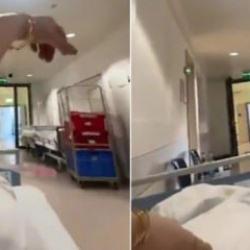 Alman gurbet&ccedil;inin hastane isyanı: Acilden girdiğim halde koridorda yatıyorum!