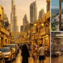 D&uuml;nyanın ilk altın sokağı kuruluyor