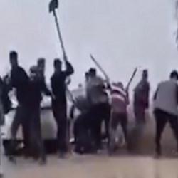 Arazi anlaşmazlığı sonrası meydan savaşı gibi kavga!