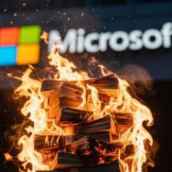 Microsoft'ta ocak s&ouml;nd&uuml;ren tablo: 400 milyar dolar bir g&uuml;nde buhar oldu!