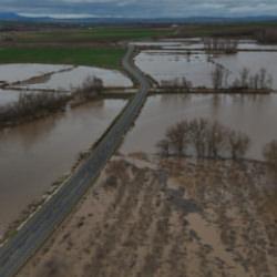 Bu kez de tarım arazileri sular altında kaldı! Tunca Nehri alarm veriyor