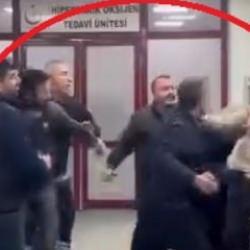 Diyarbakır'daki hastanenin acil servisinde bı&ccedil;aklı, tekmeli ve yumruklu kavga: 1 yaralı