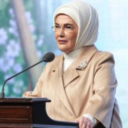 Emine Erdoğan'dan Avrupa Konseyi'ndeki sergiye ilişkin paylaşım