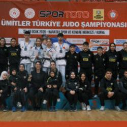 Konya B&uuml;y&uuml;kşehir, &Uuml;mitler Judo Takımı T&uuml;rkiye 2'ncisi oldu