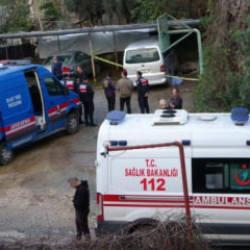 Otelin otoparkında bir kişi başından vurulmuş halde bulundu