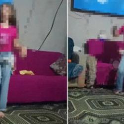 K&uuml;&ccedil;&uuml;k &ccedil;ocuğun canlı yayında istismarı g&uuml;ndemde! G&ouml;r&uuml;nt&uuml;ler şoke etti