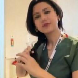 Ter&ouml;r propagandası su&ccedil;lamasıyla g&ouml;zaltına alınan hemşire g&ouml;revden uzaklaştırıldı