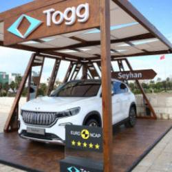 Pamuk tarlalarından ilham alındı: Togg'un yeni rengi de sergilendi