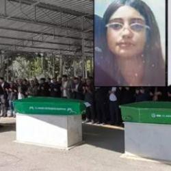 Alışverişten d&ouml;nerken cipin &ccedil;arptığı 3 kız, yan yana toprağa verildi