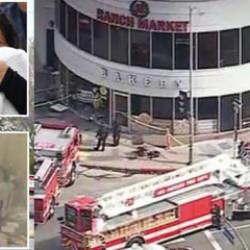 Bisiklete &ccedil;arpıp markete daldı! &Ouml;l&uuml; ve yaralılar var