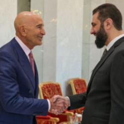 Suriye Cumhurbaşkanı Şara, Tom Barrack'ı kabul etti