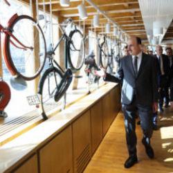 Avrupa Bisiklet Birliği Başkanı Casa, Başkan Altay&rsquo;ı ziyaret etti