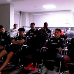 Beşiktaş'ın yeni transferleri, BJK Nevzat Demir Tesisleri'ne giriş yaptı