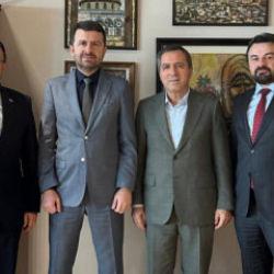 BİK Genel M&uuml;d&uuml;r&uuml; Ab&shy;dul&shy;ka&shy;dir &Ccedil;ay'dan Kanal7 Medya Grubu'na ziyaret