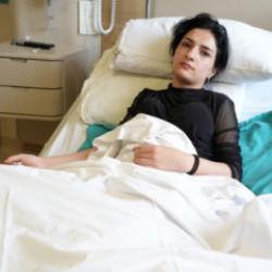 Erzurum'da sıcak su torbası faciası: V&uuml;cudu yandı!