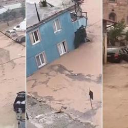 Hatay'da şiddetli sağanak sele neden oldu!