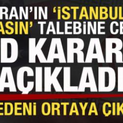 İran'ın 'İstanbul olmasın' talebine cevap! ABD kararını duyurdu! Nedeni ortaya &ccedil;ıktı