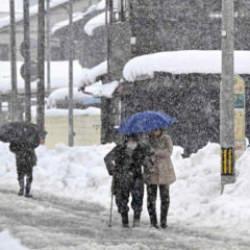 Japonya'da kar felaketi: &Ouml;l&uuml; sayısı 42'ye y&uuml;kseldi
